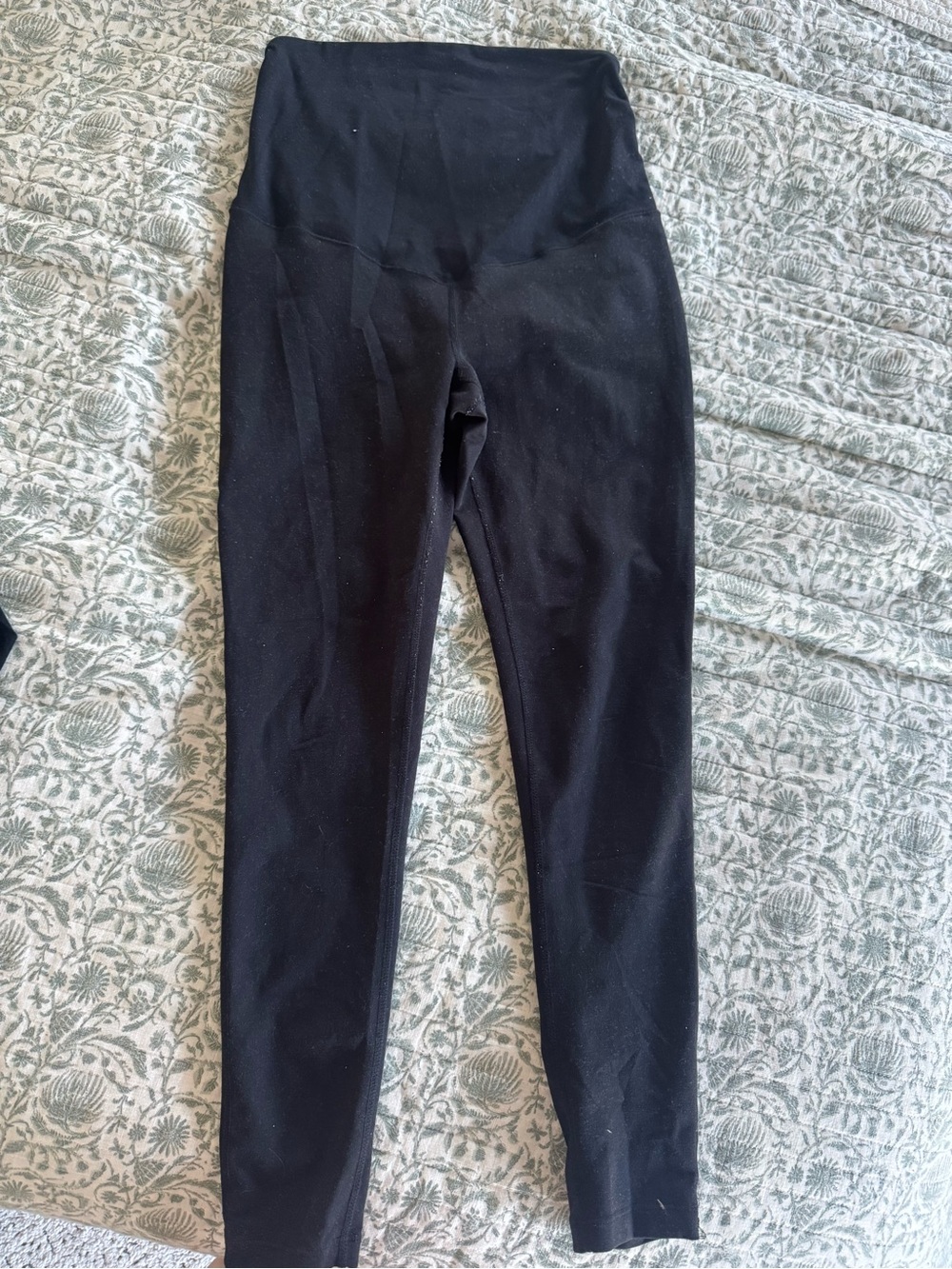 Zella Maternity Leggings High-Waist Black Leggings